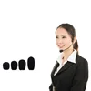 5PCS Black Microphone Headset Foam Sponge Windscreen Mic Cover 5 Sizes ► Photo 2/4