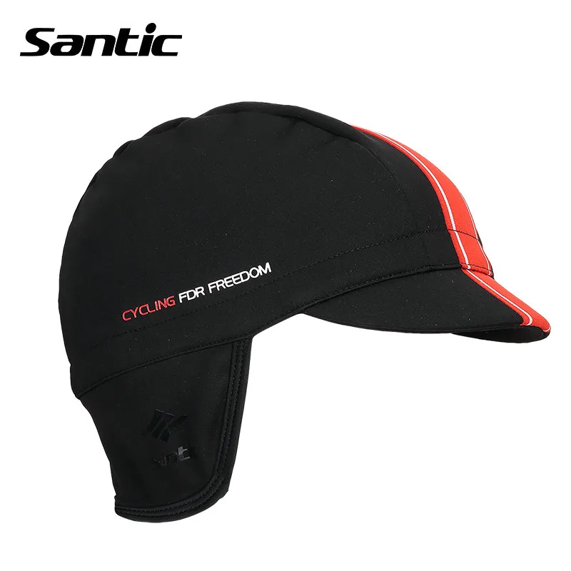 

Santic MTB Skiing Bike Bicycle Cycling Cap Windproof Outdoor Warm Hat ropa ciclismo Motorcycle Cap Cycling casquette 5C09038H