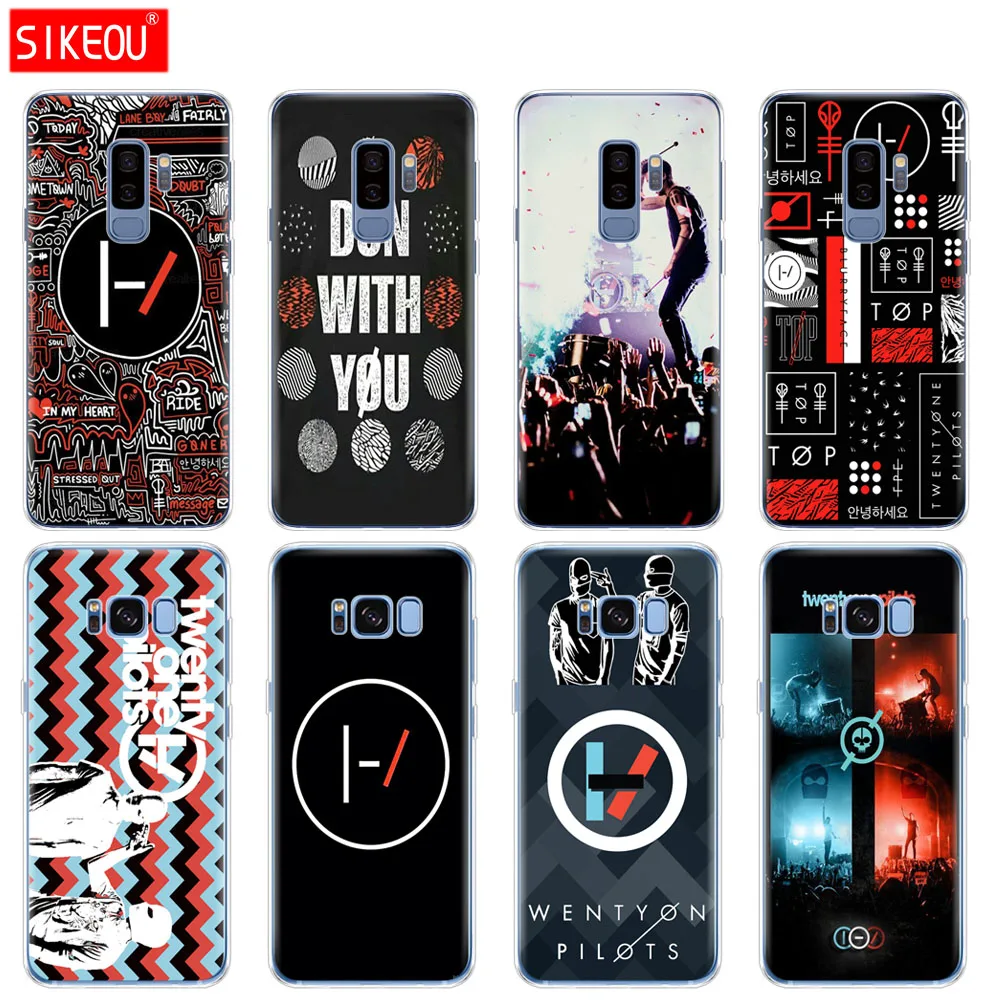 Силиконовый чехол для Samsung Galaxy S9 S8 S7 S6 edge S5 S4 S3 PLUS телефона twenty one 21 pilots|Бамперы| |