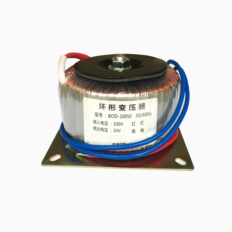 

Ring transformer 100W 220V to Double 12V 12V-0-12V 4A BOD-100VA 4.17A