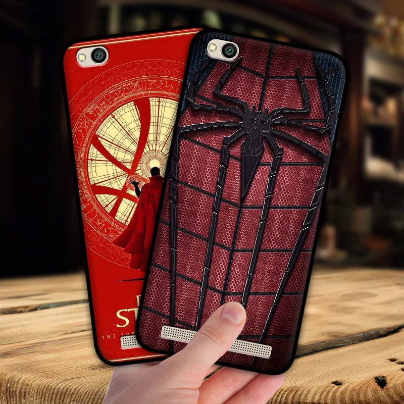 Mosirui для xiaomi redmi 5A чехол Marvel hero Дэдпул Человек-паук Черная пантера Халк