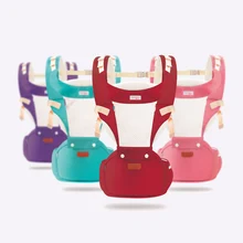 Переноска для малышей, дышащая сетка, переноска через плечо, органический хлопок, для новорожденных, детская переноска, противоскользящая, для младенцев, Хипсит(пояс для ношения ребенка