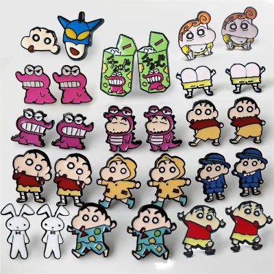 

IVYYE Crayon Shin-chan Japan Fashion Anime Cartoon Earring Cute Animal Stud Earrings For Women Girls Kids Jewelry XMAS New Gift
