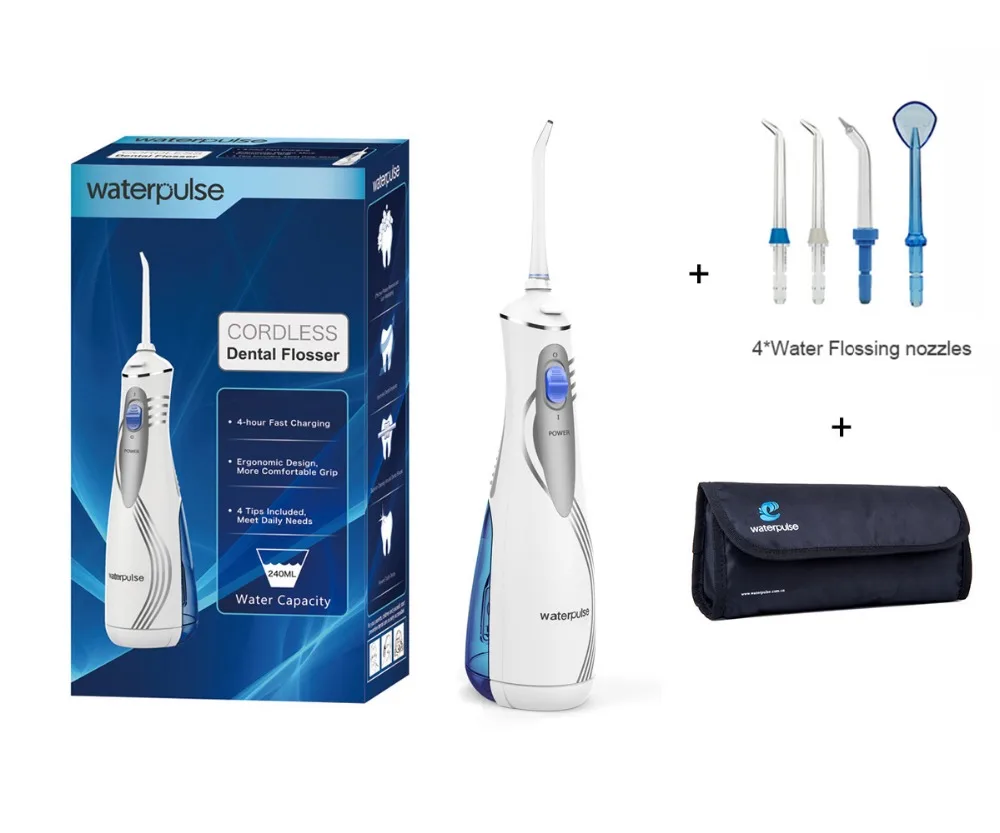 

V400 Water Dental Flosser, 2 pressure stalls Li-Ion battry Oral Irrigator with USB charge, Oral Hygiene tools