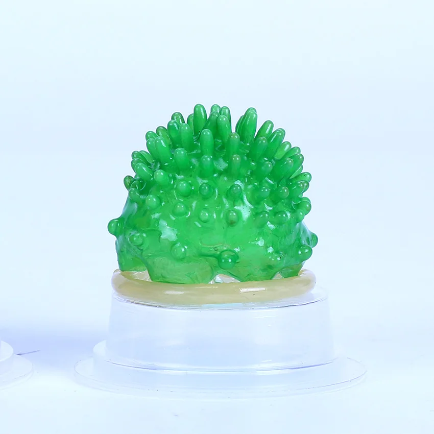1PC Allotype Condoms Ribbed Dotted Spike Latex Lubricated Condom Safer Sex for Men Unique Sex Products Sexy Condom