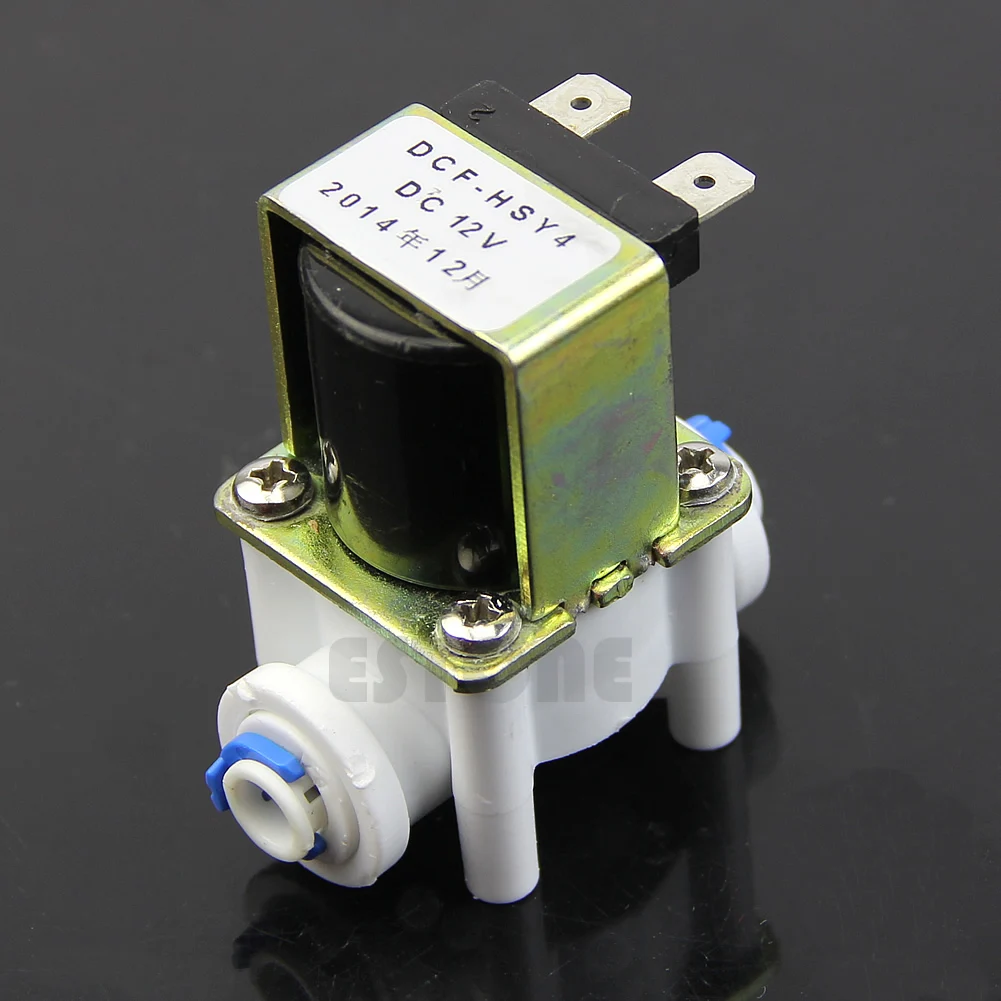 Electric Solenoid Valve For Water Purifier Refrigerator Normally Closed DC 12V