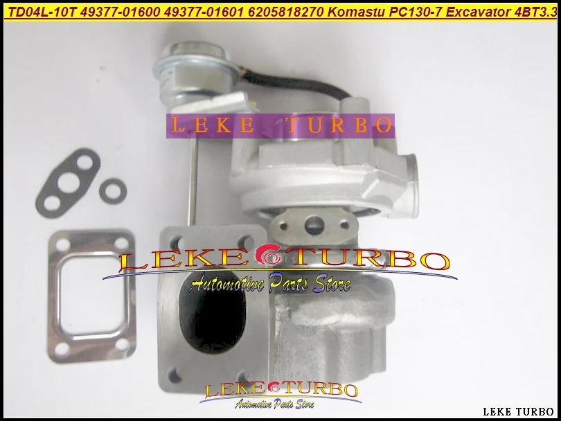 TD04L-10T 49377-01600 49377-01601 6205-81-8270 6205818270 Turbo Turbocharger For Komastu PC130-7 Excavator 4BT3.3 (1)