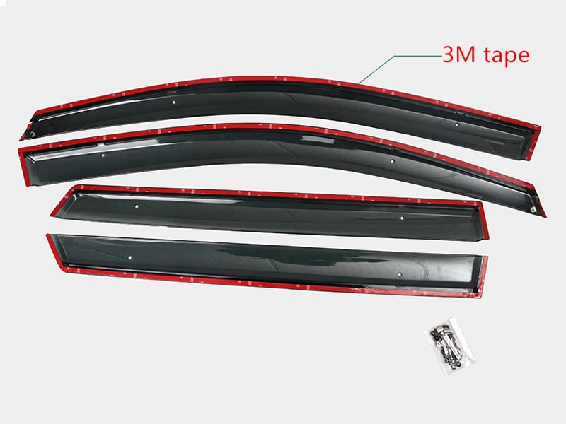 Оконный козырек вентиляционный тент солнцезащитный дождевик дефлекторы тени 4 шт. для Dodge Journey 2009