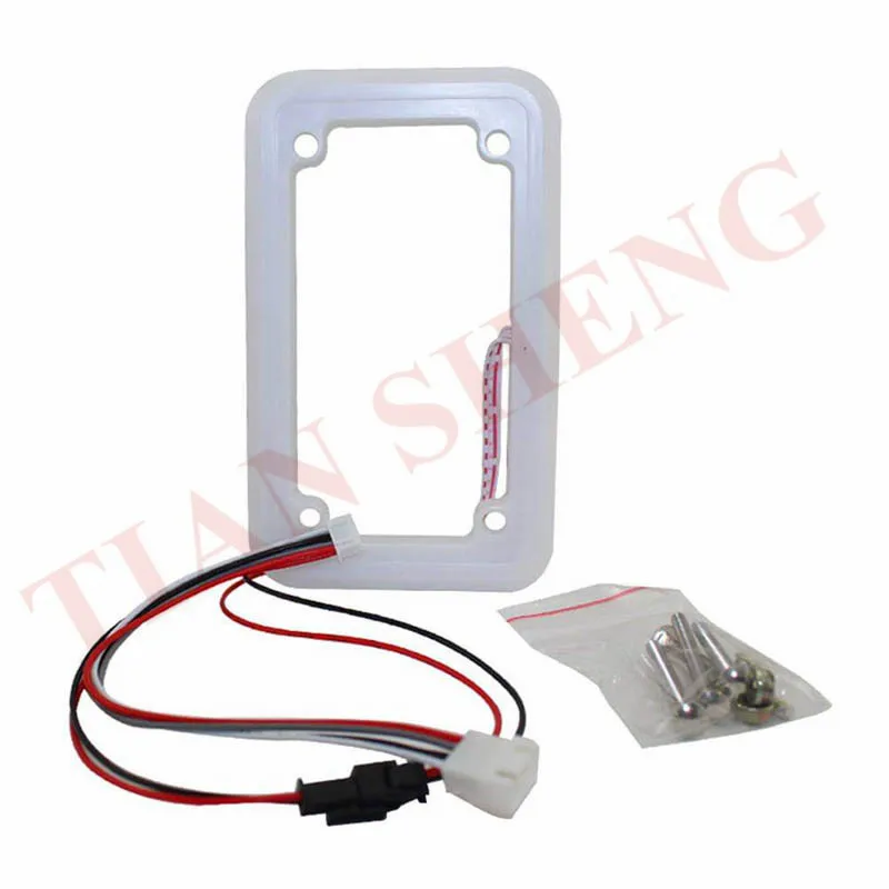 

12V Colorful LED Flash Decorative frame Front Type Coin Selector LED Frame Multi Coin Acceptor for Vending Arcade Machine
