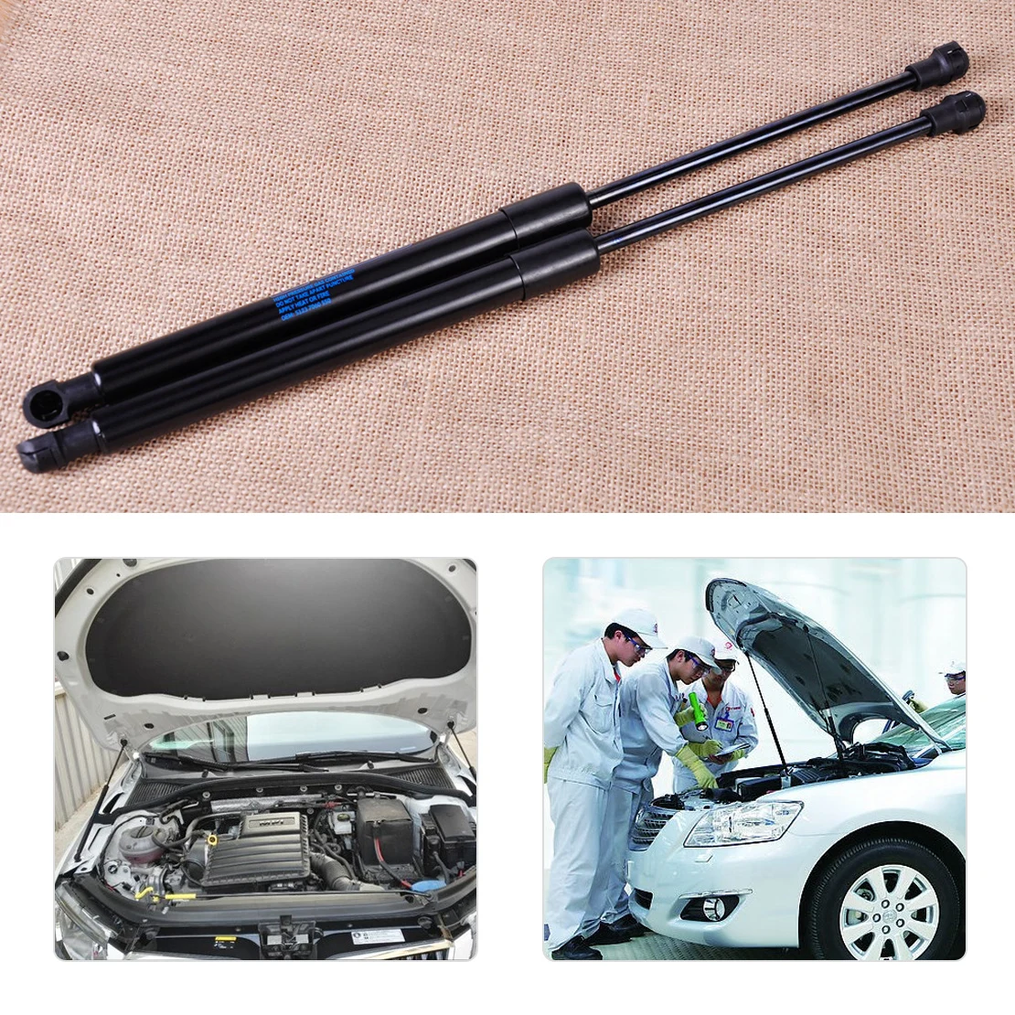 

CITALL 51247060623 51244365788 2pcs Rear Trunk Lid Lift Support Shock Strut Damper Gas Pressurized for BMW E90 Sedan 2006 - 2011