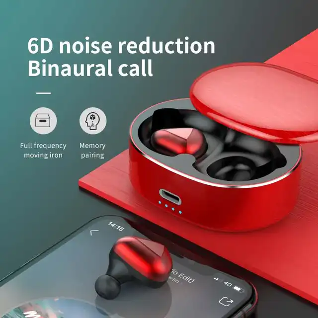 Bluetooth-гарнитура для биаурной музыки спорта бега