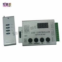 Free shipping DC12V 4Keys HC008 programmable rgb font b led b font pixel controller RF control