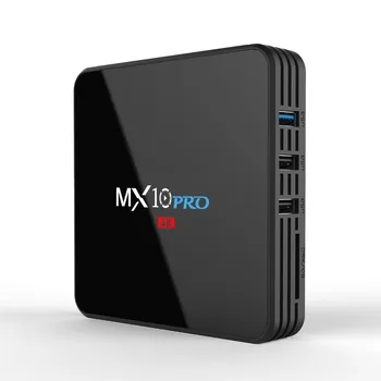 

20pcs MX10 Pro Android 7.1 TV Box RK3328 4G 32G 4K HDR 2.4G /5G WIFI USB 3.0 MX 10 Pro Media Player