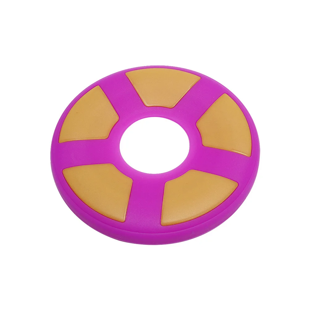 الكلب طبق طائر ليلة متوهجة القرص جرو التفاعل لعبة تدريب الحيوانات الأليفة اكسسوارات UD88