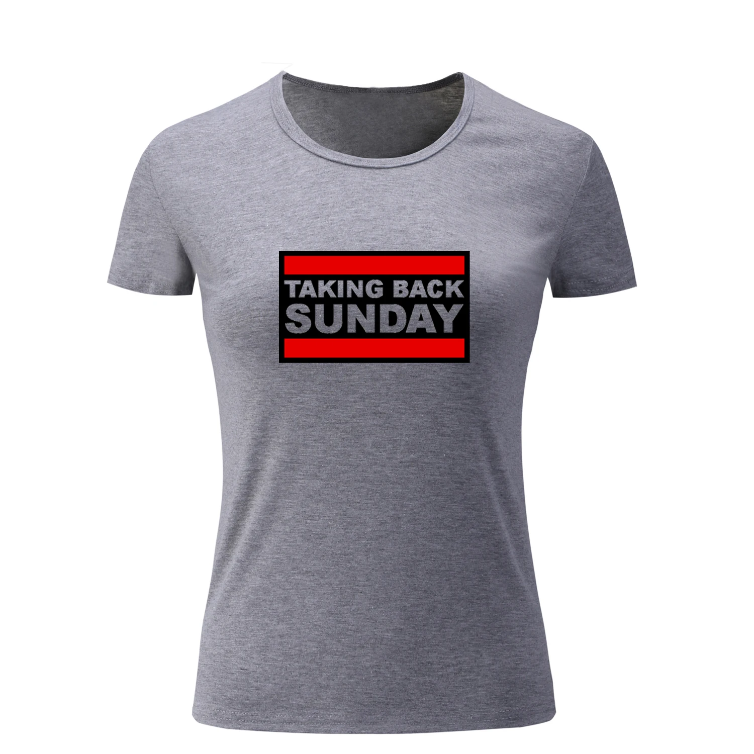 TAKING BACK Sunday Funny T Shirt Women Short Sleeve Girl s T shirt SWAG symbol Fitness