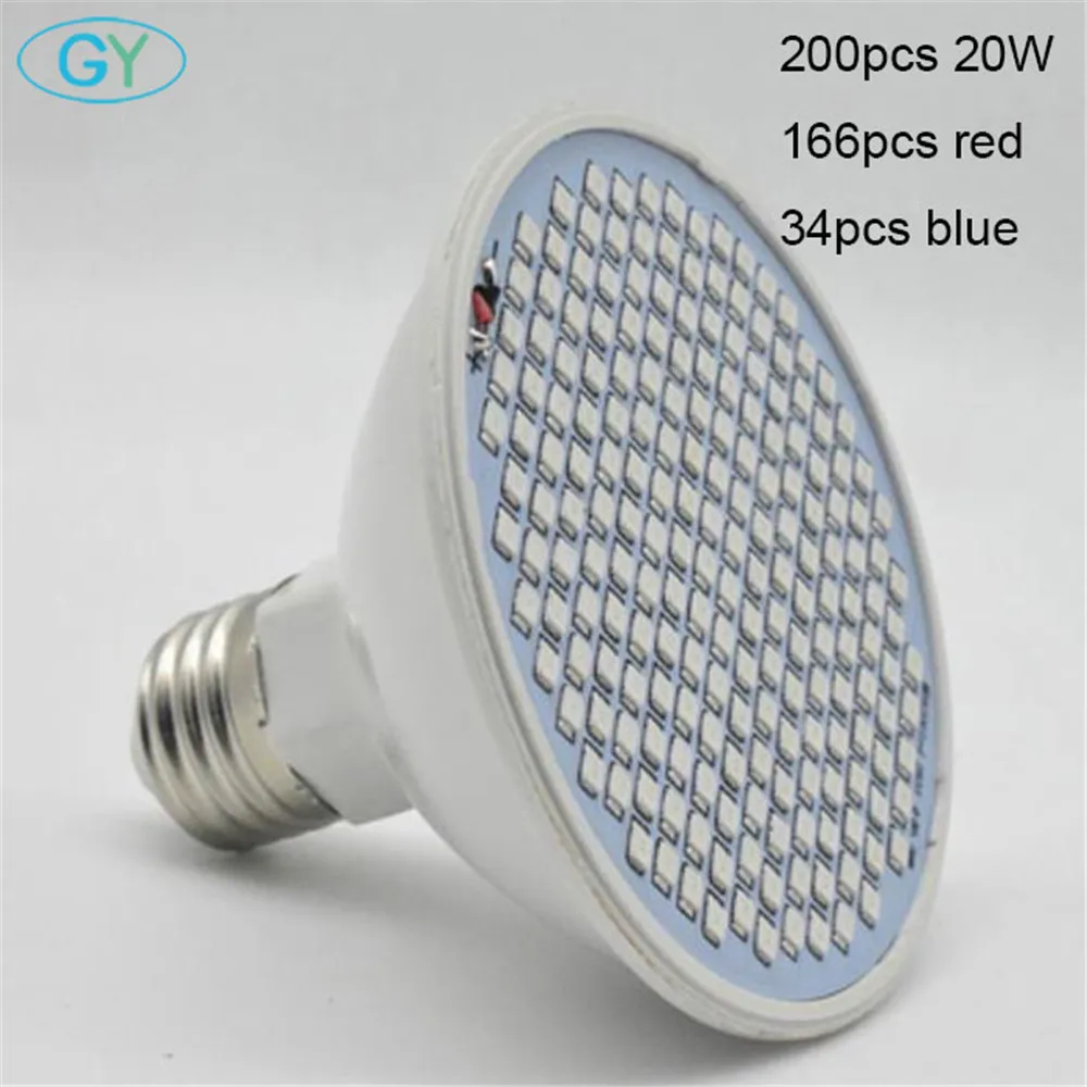  GY Phyto Lamp Full Spectrum LED Grow Light E27 Plant Lamp Fitolamp For Indoor Seedlings Flower Fito - 33043007841