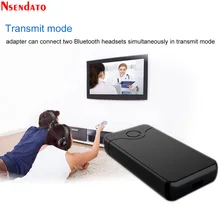 2 в 1 3,5 мм разъем стерео Bluetooth передатчик приемник adaptador Bluetooth 4,2 беспроводной аудио передачи aux-приемник адаптер