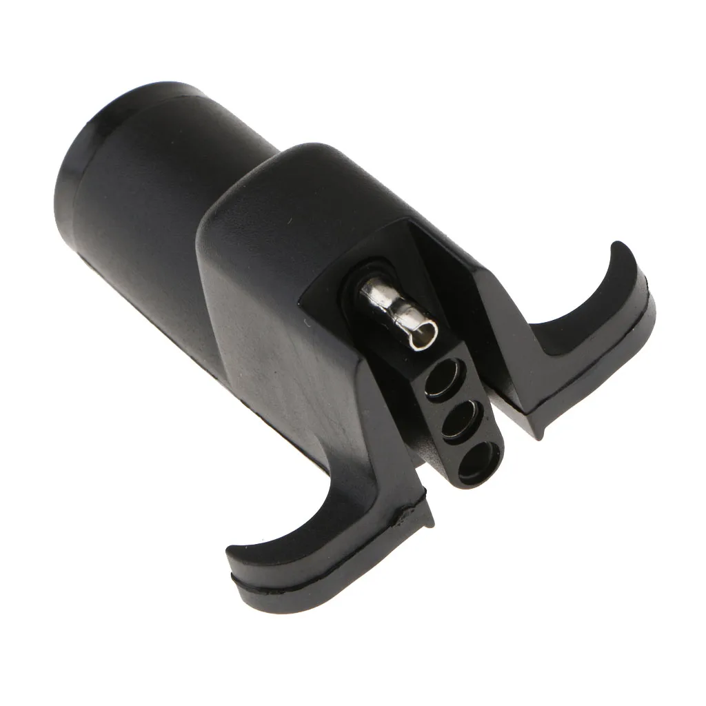 

6 Pin To 4 Pin Plug Converter Adapter For Car Auto Trailer Socket