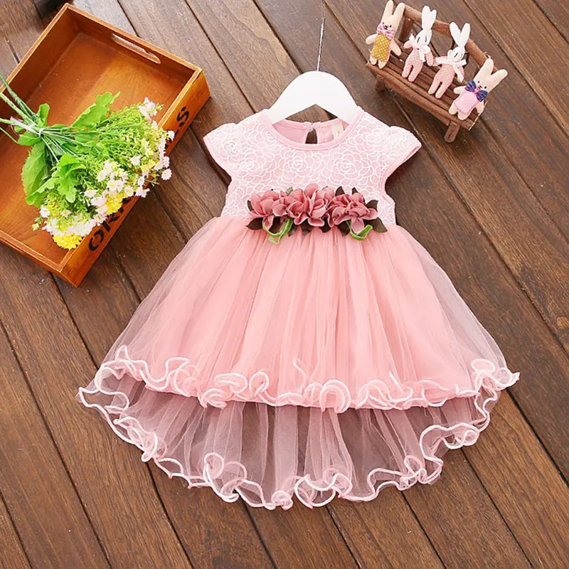 Одежда для маленьких девочек; летнее платье с цветочным рисунком для новорожденных; Одежда для маленьких девочек; модные дизайнерские вечерние платья-пачки принцессы