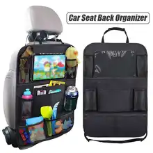 Органайзер на заднее сиденье автомобиля, сумка для хранения, ткань Оксфорд, подвесная сумка для хранения, для детей, для путешествий, Универсальная автомобильная сумка с несколькими карманами