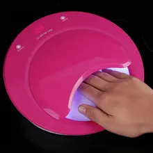 ENNKE Круглый ногтей Книги по искусству инструмент 40 Вт Сушилка для ногтей 20 pcsLED свет для гелем Dry Nail Красота