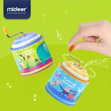 MiDeer мультфильм металлическая жестяная музыкальная шкатулка инструмент Детские развивающие игрушки для детей ясельного возраста Персонализация День рождения Рождественский подарок