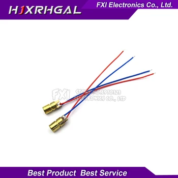 

10Pcs 5V 650nm 5mW Laser Red Dot Module red laser sight red laser diode laser pointer new