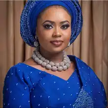 Уникальный Свадебный нигерийский комплект ювелирных изделий из бисера, Африканский Свадебный комплект для невесты с ожерельем QW1188