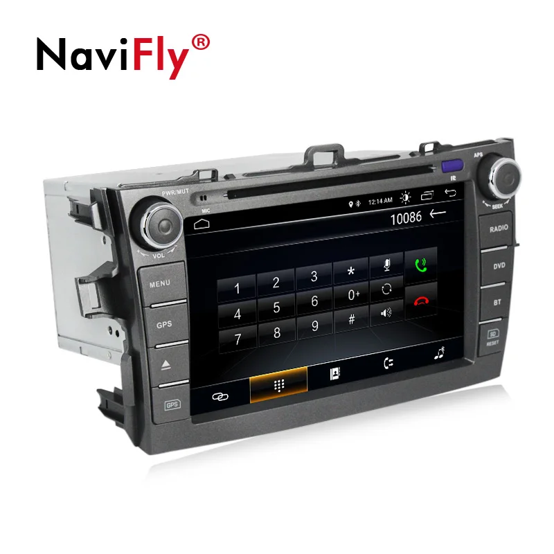 Best 8 inch 2 din car dvd player Android 8.1 car gps navigation for Toyota corolla 2007 2008 2009 2010 2011 autoradio head unit 3