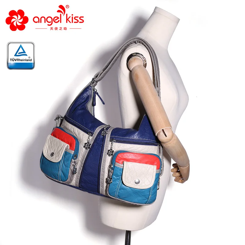 Angel Kiss мягкие сумки через плечо для женщин разных цветов повседневные AK678M|Сумки с