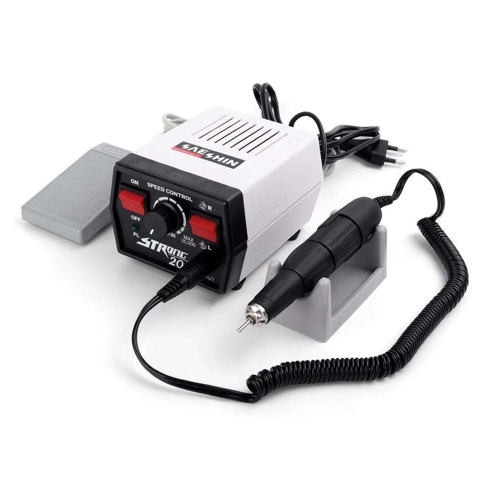 

65W Electric Nail Drill Machine 35000rpm Strong 204 Electric Manicure Set Pedicure Machine Professionals Electric Nail File