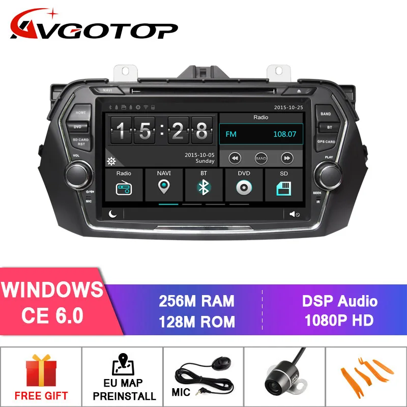 Top AVGOTOP Android 9 Wince Car Radio DVD Player For SUZUKI CIAZ ALIVIO 2G 16G Vehicle Multimedia 1 Top AVGOTOP Android 9 Wince Car Radio DVD Player For SUZUKI CIAZ ALIVIO 2G 16G Vehicle Multimedia 1