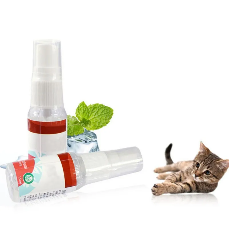 

Natural Catnip Spray Relieve stress Cat Mint Boredom Solution To Effectively Excite and Entertain Cats Liquid Spray