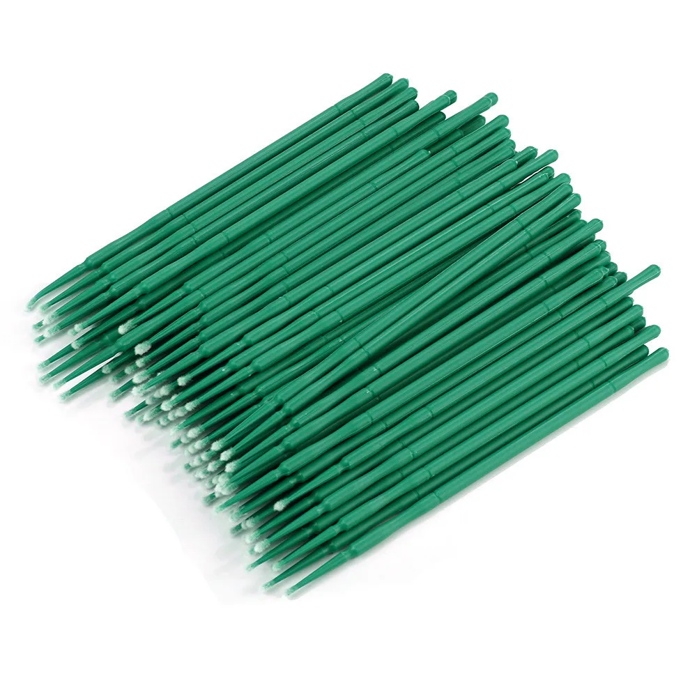 

100PcMicroblading Micro Brushes Swab Lint Free Tattoo Permanent Supplies