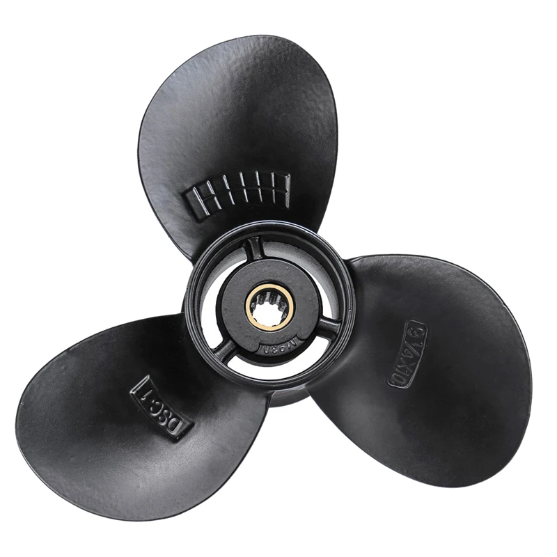 Ship Engine Outboard Propeller Aluminum Alloy 3-Bladed Rotary Paddle 58100-93733-019 For Suzuki 8-20Hp 9 1/4 X 10 | Автомобили и