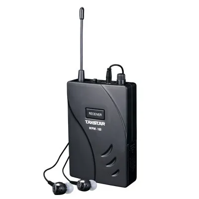 

New Genuine TAKSTAR WPM-100 Wireless Monitor System receiver earphone UHF In-Ear Wireless Headset & Earbuds + Receiver Only