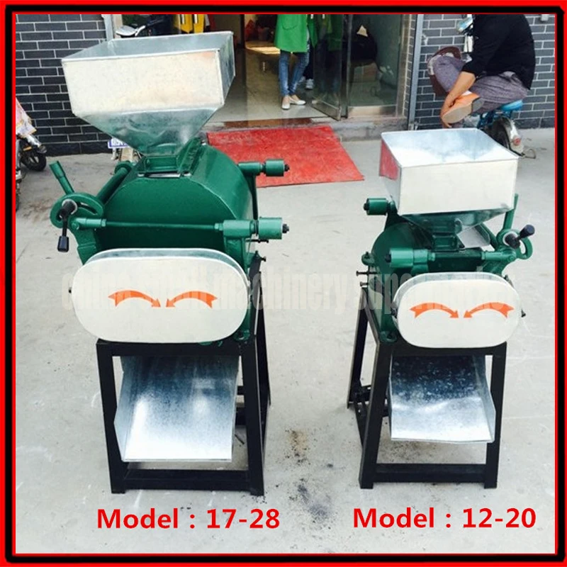 

Factory price corn crusher grain crushing machine two roller break grains machine 12-20