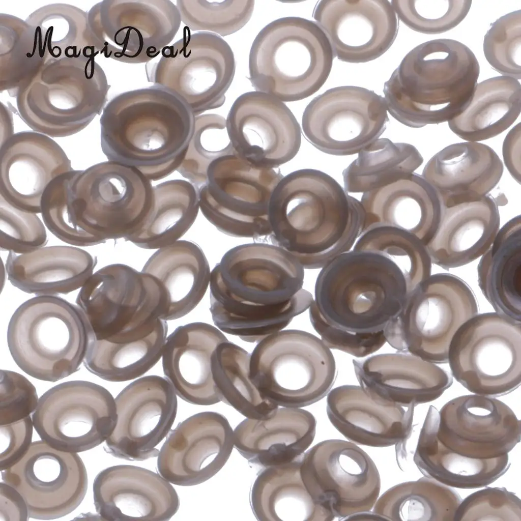 100Pcs Plastic Dolls Noses Acrylic 7x9mm Safety Nose Toy Animal Bear Dog DIY Making Accessories Crafts