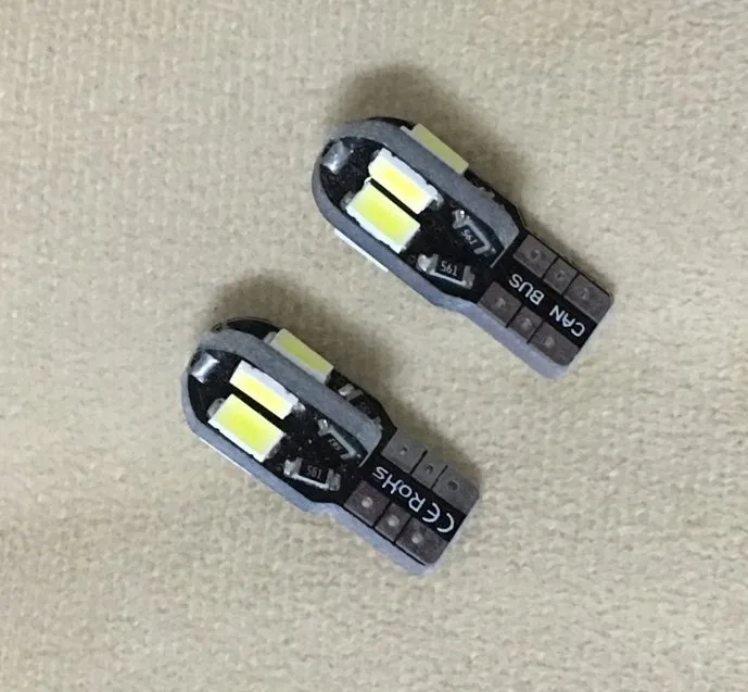 Заводская Прямая Автомобильный светодиодный светильник s W5W T10 8 SMD 5730 T10 и показанный широкий светильник для номерного знака светильник для бега s