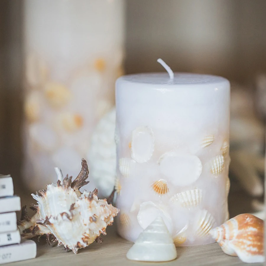 Creative Gift Candles Scented Candle Shell Decorative Romantic Candle