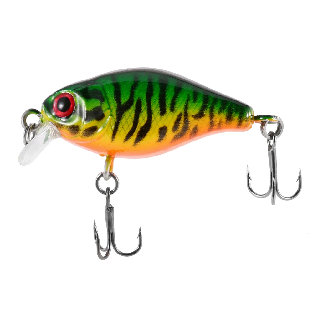 

Blusea 1pc 2 inch 8.3g Mini Crankbait Floating Fishing Lure Crank Bass Bait Wobbler Fishing Lure Hard Fishing Lure Bait