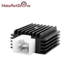 4 Pin Voltage Regulator Rectifier 50cc-125cc GY6 50cc 60cc 80cc 125cc 150cc Moped Scooter ATV H055-002
