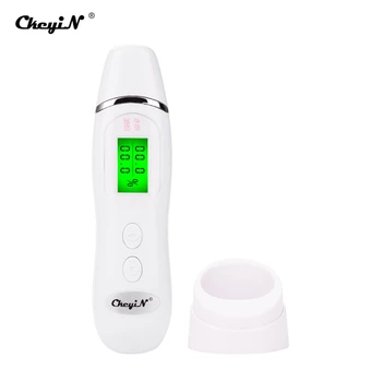 New LCD Digital Skin Moisture Meter Skin Care Tester Moisture Oil Content Analyzer Monitor Detector Face Care Tool Monitoring 36 4