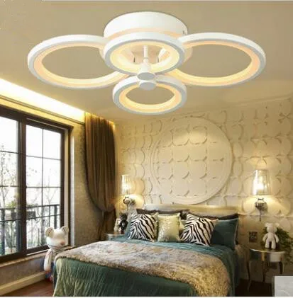 

Factory direct LED 30W Acrylic Contracted Creative Personality Annular Sitting Room Bedroom Study Absorb Dome Light 211-240V