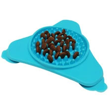 Creative Silicone Slow Feed Dog Bowl Anti-Choking Healthy Pet Food Bowl To Prevent Obesity Dog Feeder Dish Food Bowl for Dog