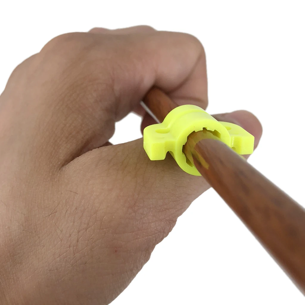 10 Pieces Plastic Bowfishing Arrow Safety Slides for 8mm Shaft Shooting Fish Arrow Slider Tied with Fishing Rope