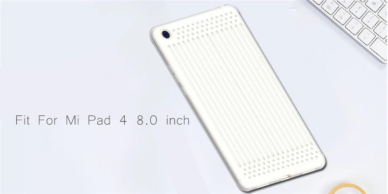 capa ultrafina de tpu capa fosca de polegadas para xiaomi mi pad mipad com polegadas
