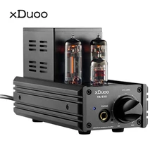XDUOO TA-03S усилитель для наушников CS4398* 2 XMOS U8 USB DAC 12AU7 6C19 ламповый Настольный усилитель для наушников 32 бит/192 кГц встроенный DSD128