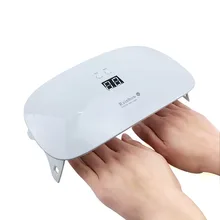 Новое Солнце УФ светодиодный светильник ногтей сушилка 15 Светодиодный s 18 W Max Мощность для Светодиодный УФ-гель для ногтей Nail Art с кабель USB переходник европейского стандарта