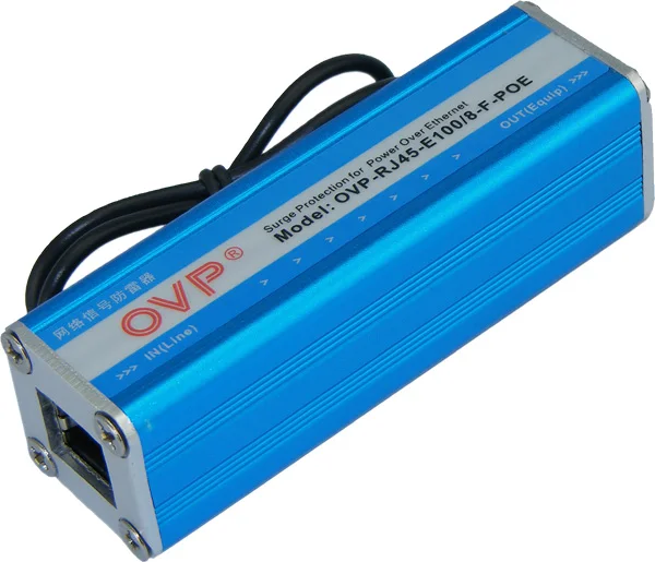 Hundred megabit eight line network signal lightning protection device 8